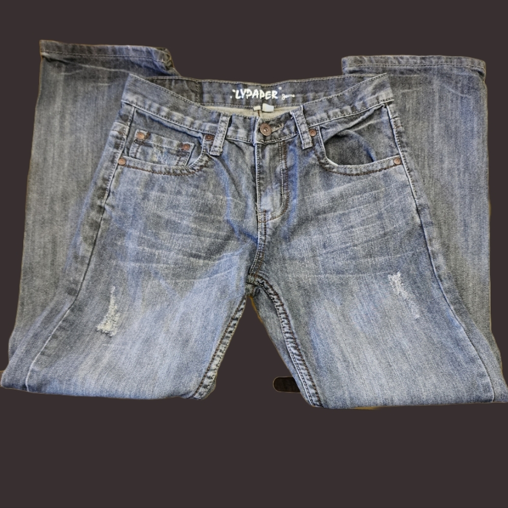 Flypaper Boy's Straight Stretch Jeans Regular Fit